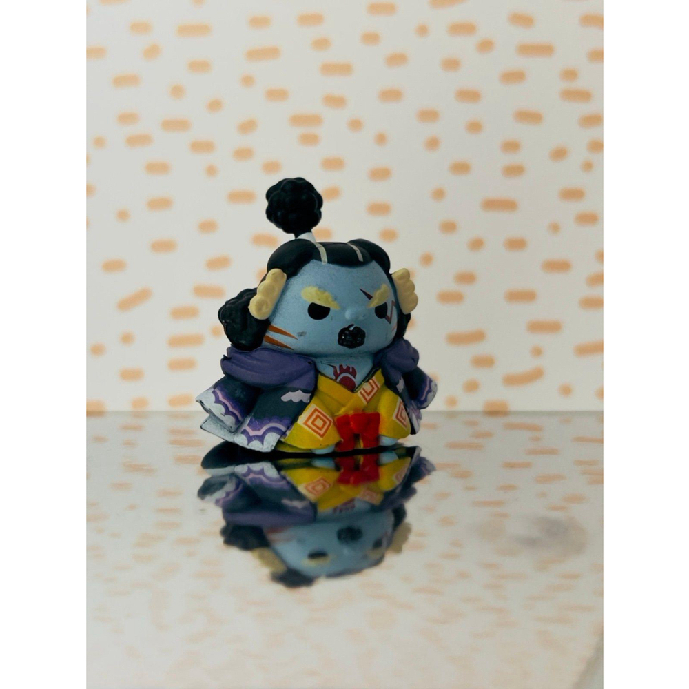 fishman jimbei son of the sea one piece anime cat figure